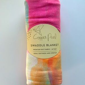 NWT Copper Pearl Swaddle Blanket - Monet Pattern